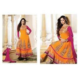 Designer Bandhani Anarkali Suit