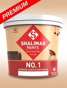 Shalimar No. 1 Premium Acrylic Distemper