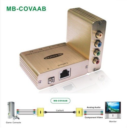 1-CH Component Video And Analog Audio Balun