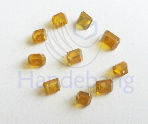 Synthetic Yellow Rough Diamonds For Jewelry