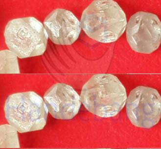 White HPHT Synthetic Diamonds For Jewelry