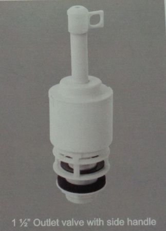 1 1/2" Outlet Valve With Side Handle