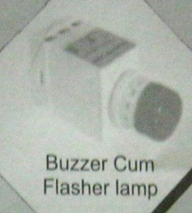 Buzzer Cum Flasher Lamp