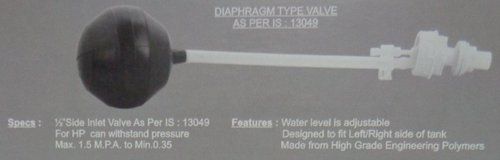 Diaphragm Type Inlet Valve