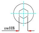 Universal Joints (Hexagonal Bore)