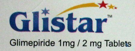 Glistar Glimepride 1mg / 2 Mg Tablets