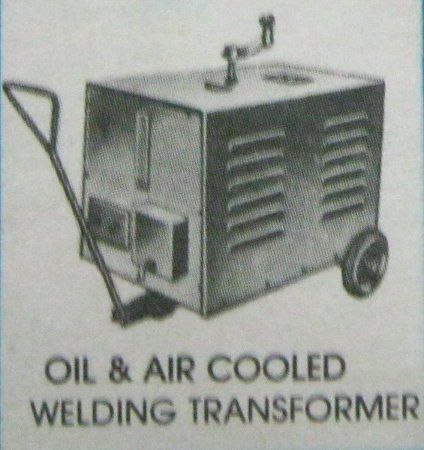 Silver Oil And Air Cooled Welding Transformer