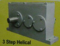 3 Step Helical Gear Box Solid Surface