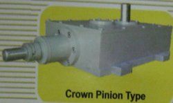 Crown Pinion Type Gear Box