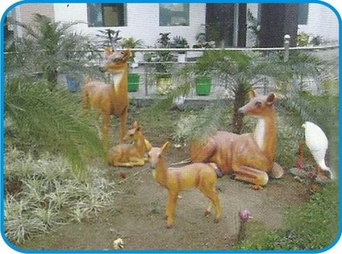  FRP जानवरों की मूर्तियां