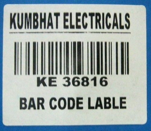 Bar Code Labels