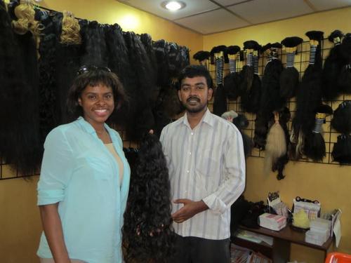 Unprocessed Natural Indian Human Temple Hair