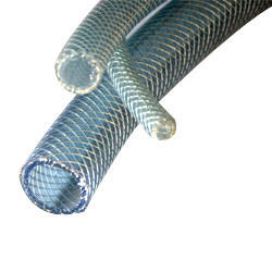 Braided PVC pipe