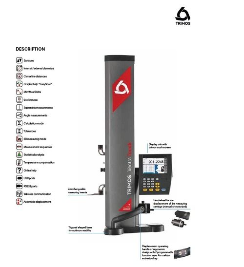 Digital (2D) Height Gauges