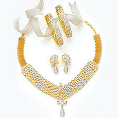 Designer Diamond Necklace Set