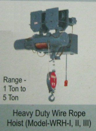 Heavy Duty Wire Rope Hoist (Wrh-I)