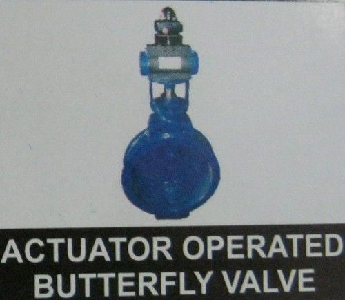 Actuator Operated Butterfly Ball Valve