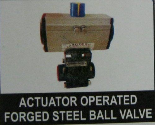 Actuator Operated Forged Steel Ball Valve