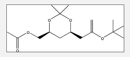 Tert-butyl (4r-cis)-6-[(acetyloxy)methyl]-2,2-dimethyl-1,3-dioxane-4-acetate