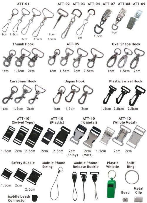 Lanyard Metal Hooks