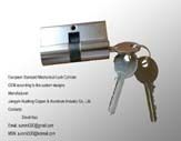 Security Lock Cylinder With Computer Key