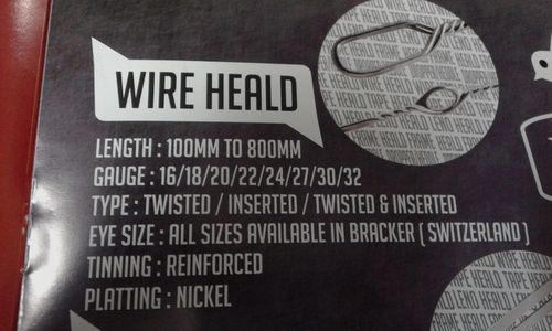 wire healds