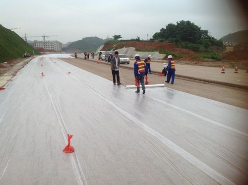 Concrete Curing Membrane For Road Base