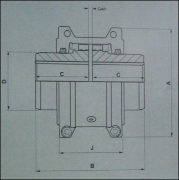 Wellman Taper Grid Resilient Coupling with Horizontally Split Cover (Type TC)