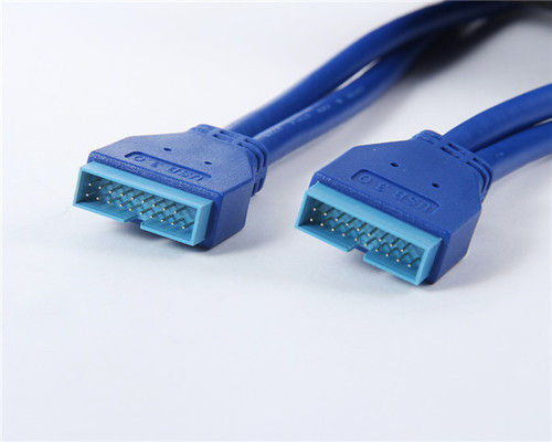 20 Pin Usb Male To Male 3.0 Cable/Computer Connect Cables