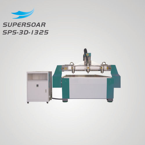 Woodworking Engraving Machine - SPS-3D-1325 | High Power Brushless Spindle, 1280mm x 2500mm Work Area, Smooth Low Noise Operation