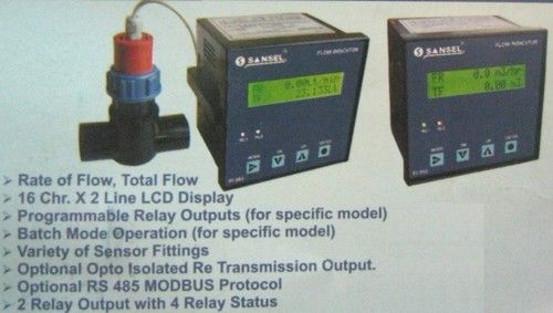 Flow Indicator and Totalizer (Model:FI 593 & FI 594)