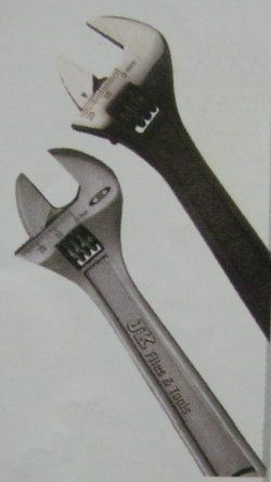 Adjustable Wrench - Durable Chrome Vanadium Steel, Strong Grip and Versatile Use