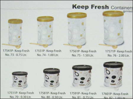 Keep Fresh Printed Containers ( Kitchen Containers )