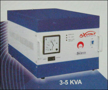 Single Phase Servo Controlled Voltage Regulator (3-5KVA)