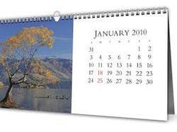 Printed Calendar