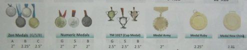Awards Medals