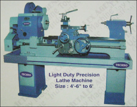 Light Duty Precision Lathe Machine (Size: 4"6 to 6")