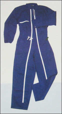 Two Zipped French Coveralls