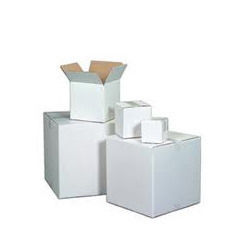 White Duplex Corrugated Box