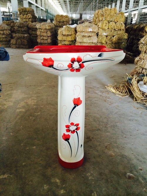 Designer Ceramic Pedestal Wash Basin