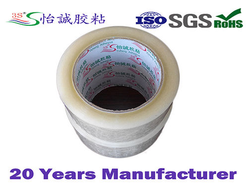 40mic BOPP Packing Tapes Water Based Pressure Sensitive Adhesive 45mm*100M