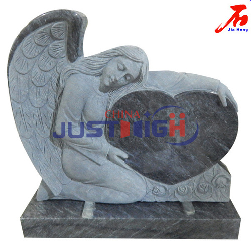 Vivid And Beautiful Red Color Angel Headstones