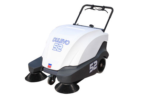 Walk Behind Sweeper a   Battery And Fuel Powered