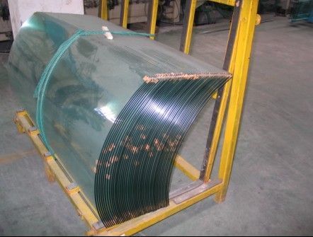 Curved Tempered Laminated Glass for Balcony