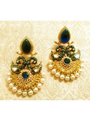 Peacock Earrings