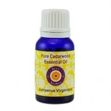 Pure Cedarwood Essential Oil - Juniperus Virginiana (15ml)