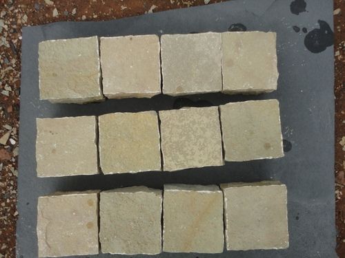 Yellow Limestone Cobbles