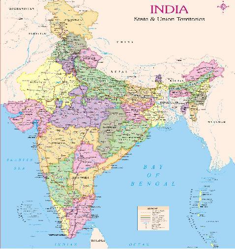 India Map - Advanced Technology Craftsmanship | Ideal for Educational Use, Exclusively Exported