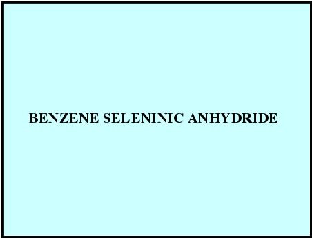 बेंजीन सेलेनिनिक एनहाइड्राइड 