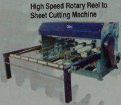 High Speed Rotary Reel to Sheet Cutting Machine